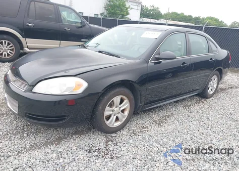 2012 Chevrolet Impala Ls from USA, damaged, VIN 2G1WF5E34C1283285